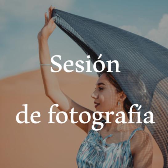 Sesión de fotografía