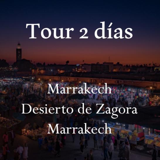 Tour 2d Marrak-Desierto Zagora - Marrak